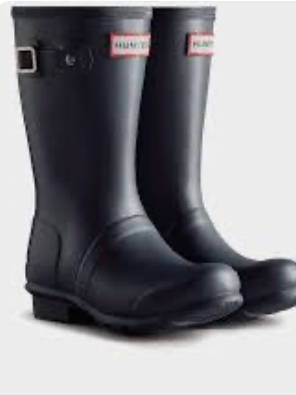 Hunter Original Tall Rain Boots for kids - Black